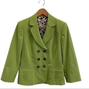Tahari Green Dress/Career Blazer 8